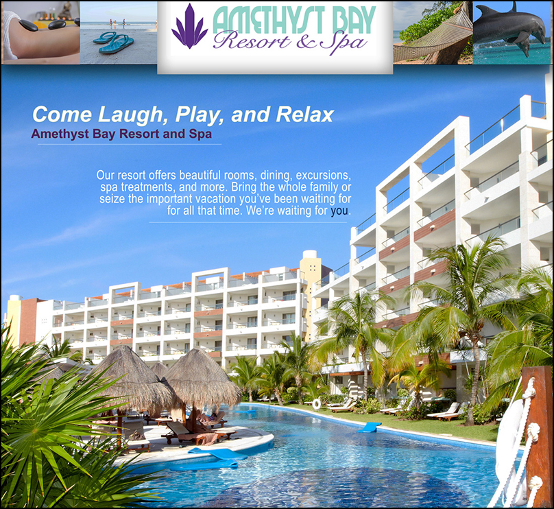 <p><strong>Amethyst Bay Poster</strong><br>Another Amethyst Bay project for GRA-491 Graphic Design Portfolio. This was a design made in Adobe InDesign showcasing a poster for the spa.</p>